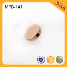 MFB141 Rose gold rim blank metal clothing buttons